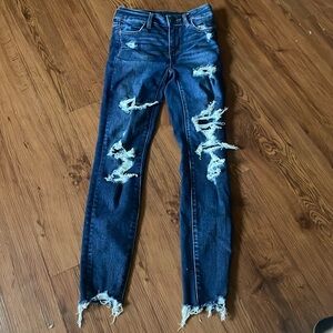 American eagle jeans size 0